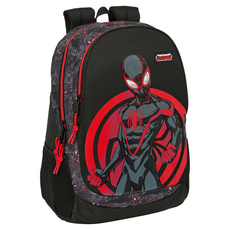 Mochila Miles Morales Spiderman Marvel 44cm adaptable Frikytopia