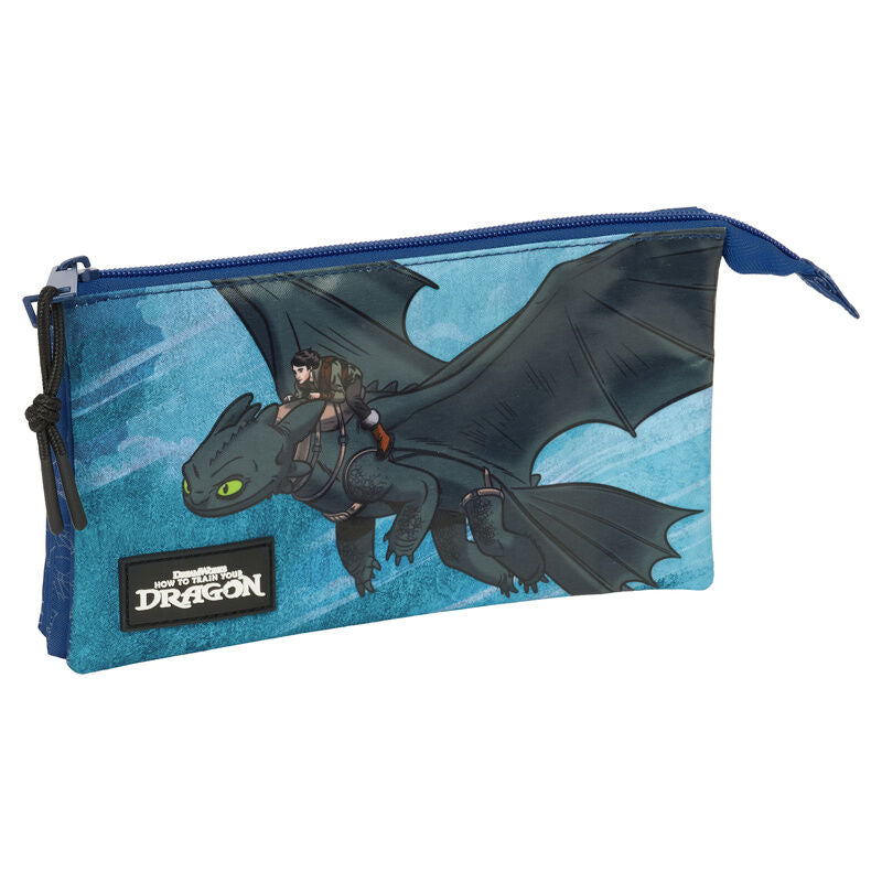 Portatodo Como Entrenar a Tu Dragon triple Frikytopia