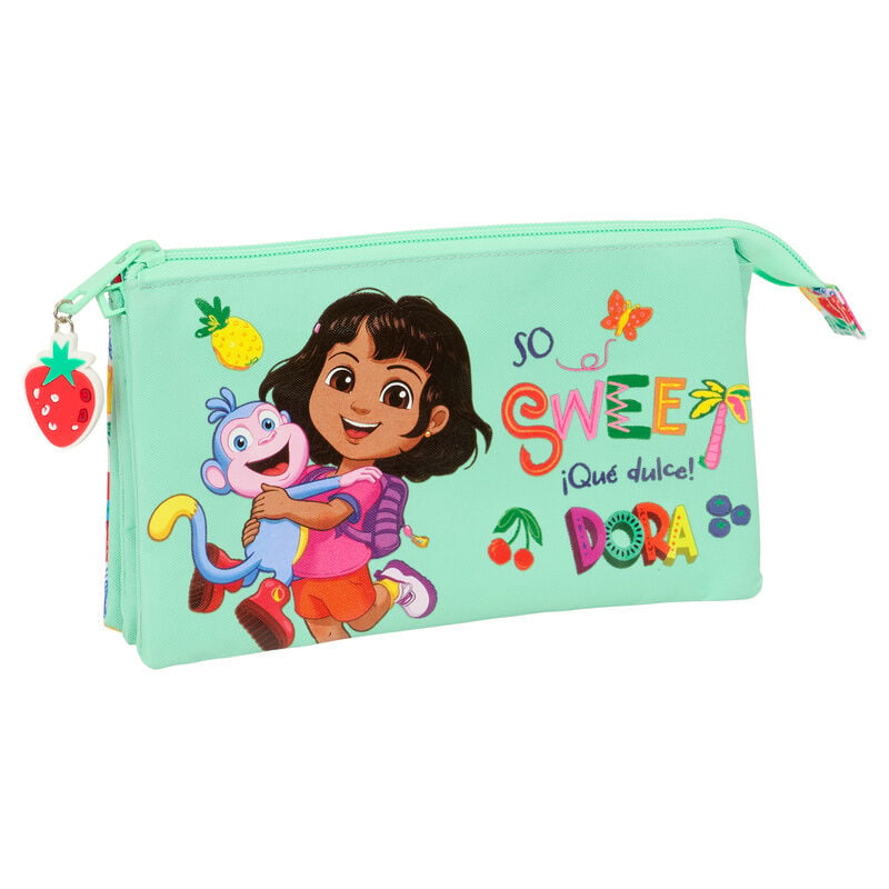 Portatodo Dora la Exploradora triple Frikytopia