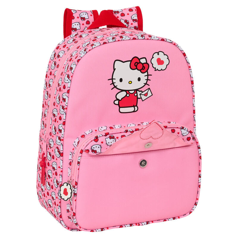 Mochila Hello Kitty 34cm adaptable