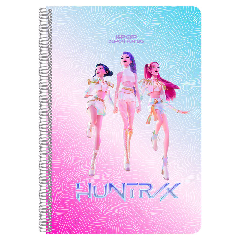 Cuaderno Kpop Demon Hunters Frikytopia