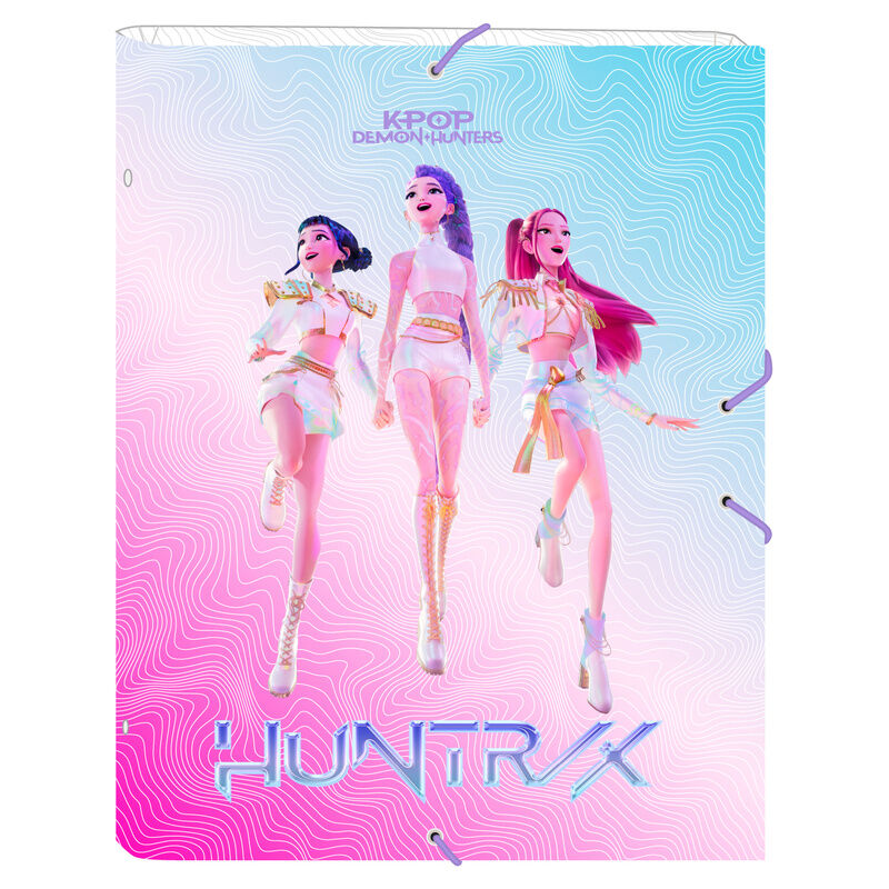 Carpeta clasificadora Kpop Demon Hunters Frikytopia