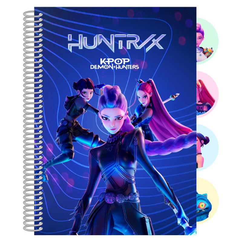 Cuaderno A5 Kpop Demon Hunters Frikytopia