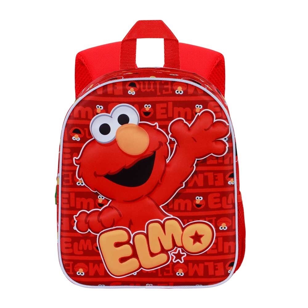 Mochila 3D Elmo Barrio Sesamo 30cm Frikytopia