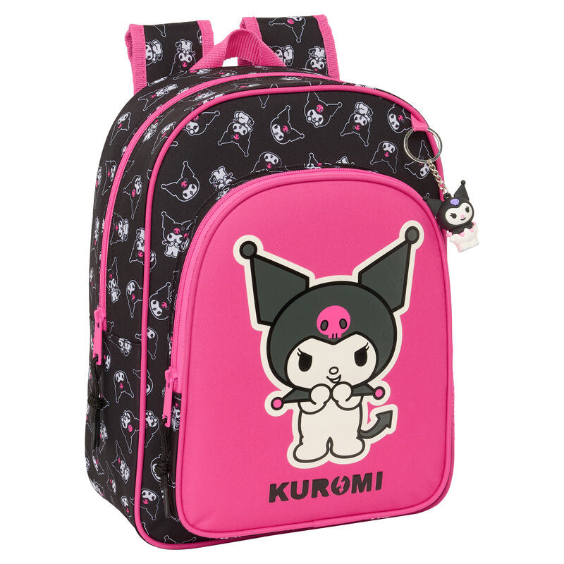 Mochila Kuromi Hello Kitty adaptable 34cm Frikytopia