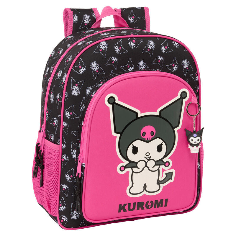 Mochila Kuromi Hello Kitty adaptable 38cm Frikytopia