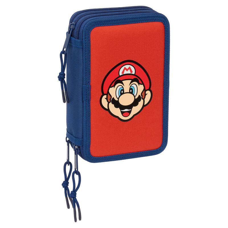 Plumier Mamma Mia Super Mario Bros triple 37pzs Frikytopia