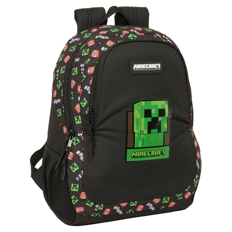 Mochila Minecraft 44cm adaptable Frikytopia