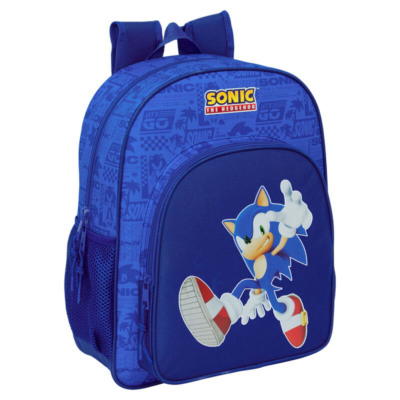 Mochila Sonic the Hedgehog 38cm adaptable Frikytopia