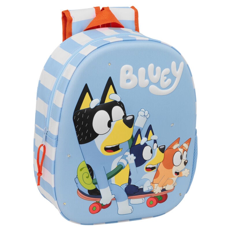 Mochila 3D LED Bluey 33cm Frikytopia