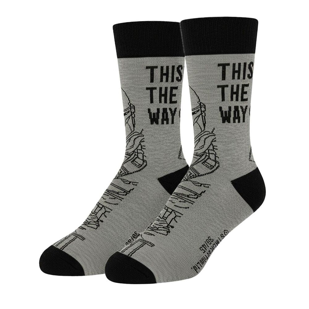 Star Wars: The Mandalorian Pack de 3 Pares de calcetines Mandalorian 38-45