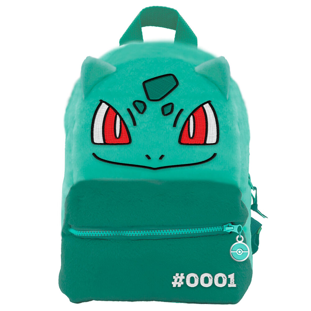 Mochila Bulbasaur Pokemon 30cm Frikytopia