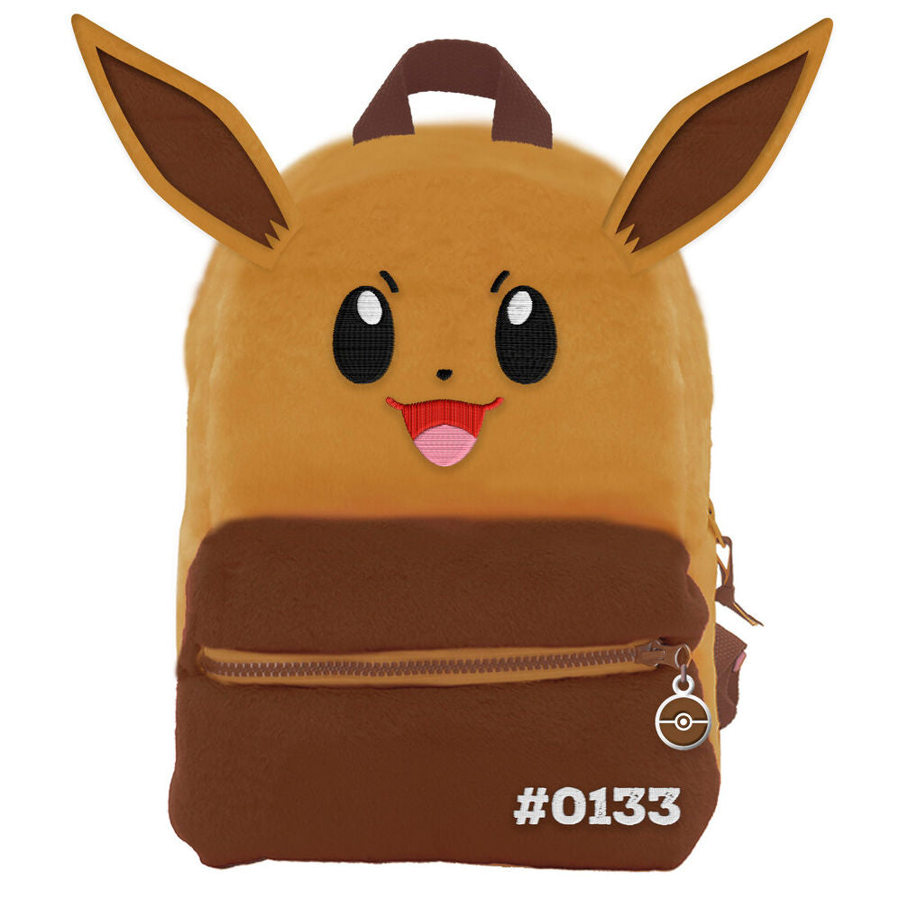Mochila Eevee Pokemon 30cm Frikytopia