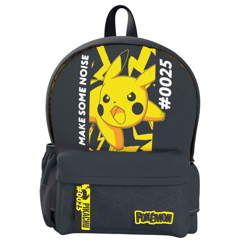 Mochila Pikachu Twilight Champions Pokemon 41cm adaptable Frikytopia