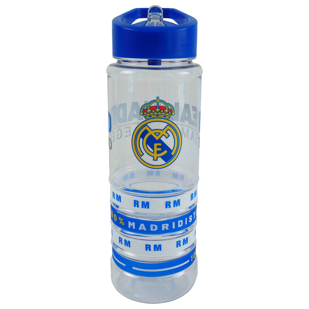 Cantimplora 4 pulseras Real Madrid 700ml Frikytopia