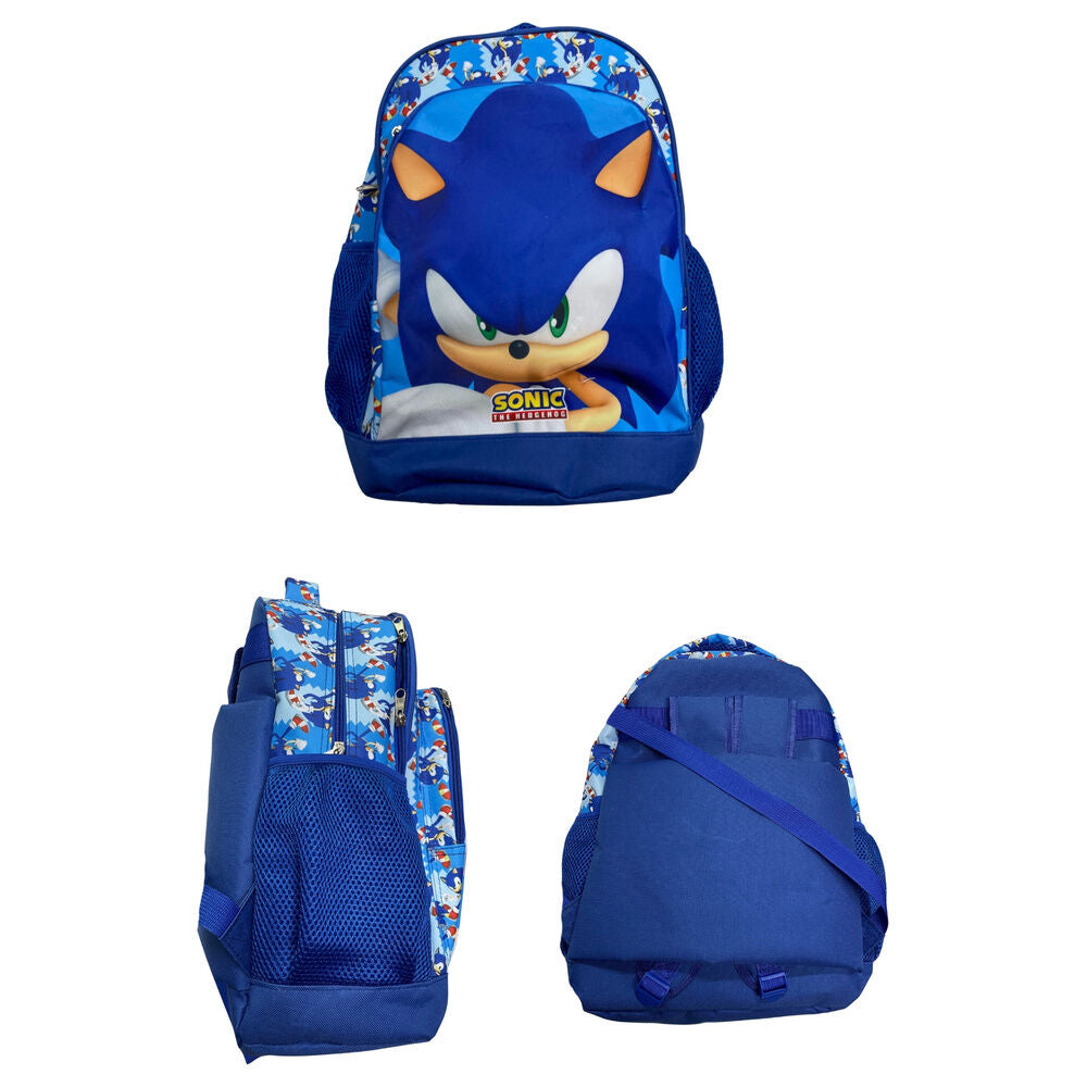 Mochila Sonic the Hedgehog 40cm Frikytopia