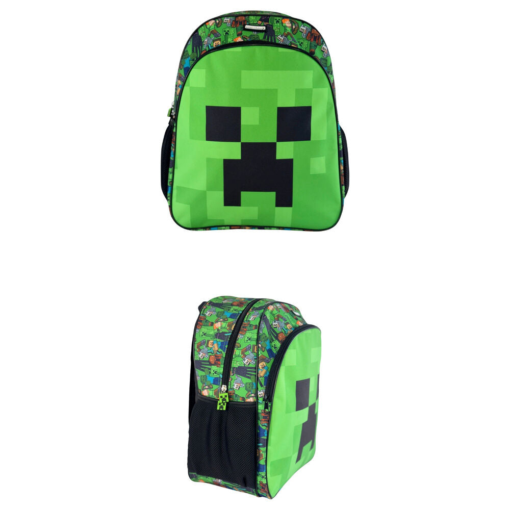 Mochila Face Minecraft 40cm Frikytopia