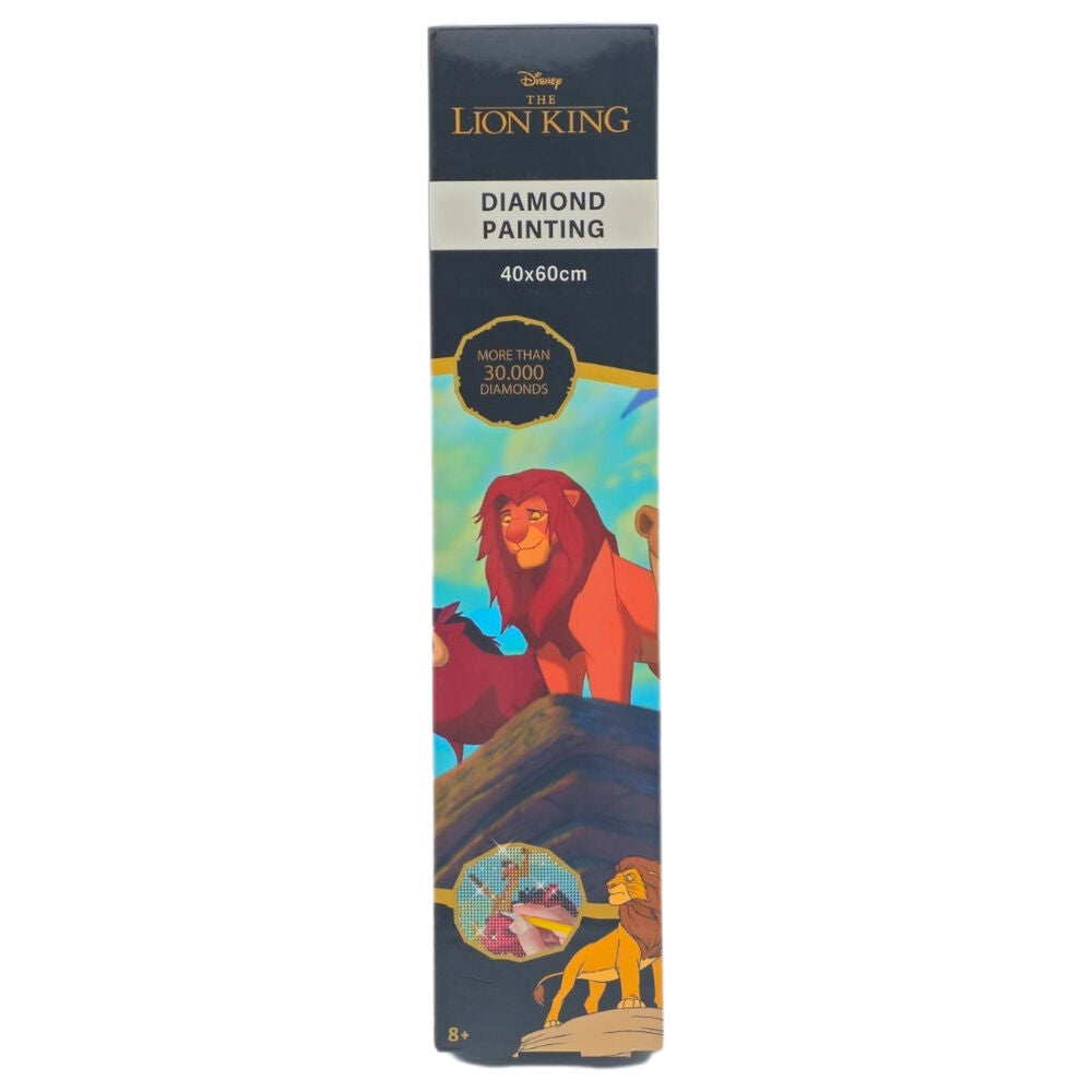 Pinta con diamantes El Rey Leon Disney Frikytopia