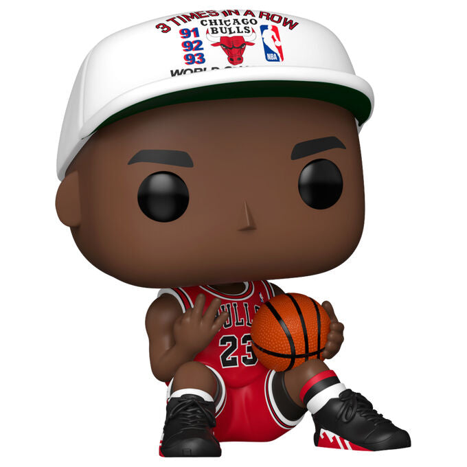 Figura POP NBA Chicago Bulls Michael Jordan 3 Times in a Row Frikytopia