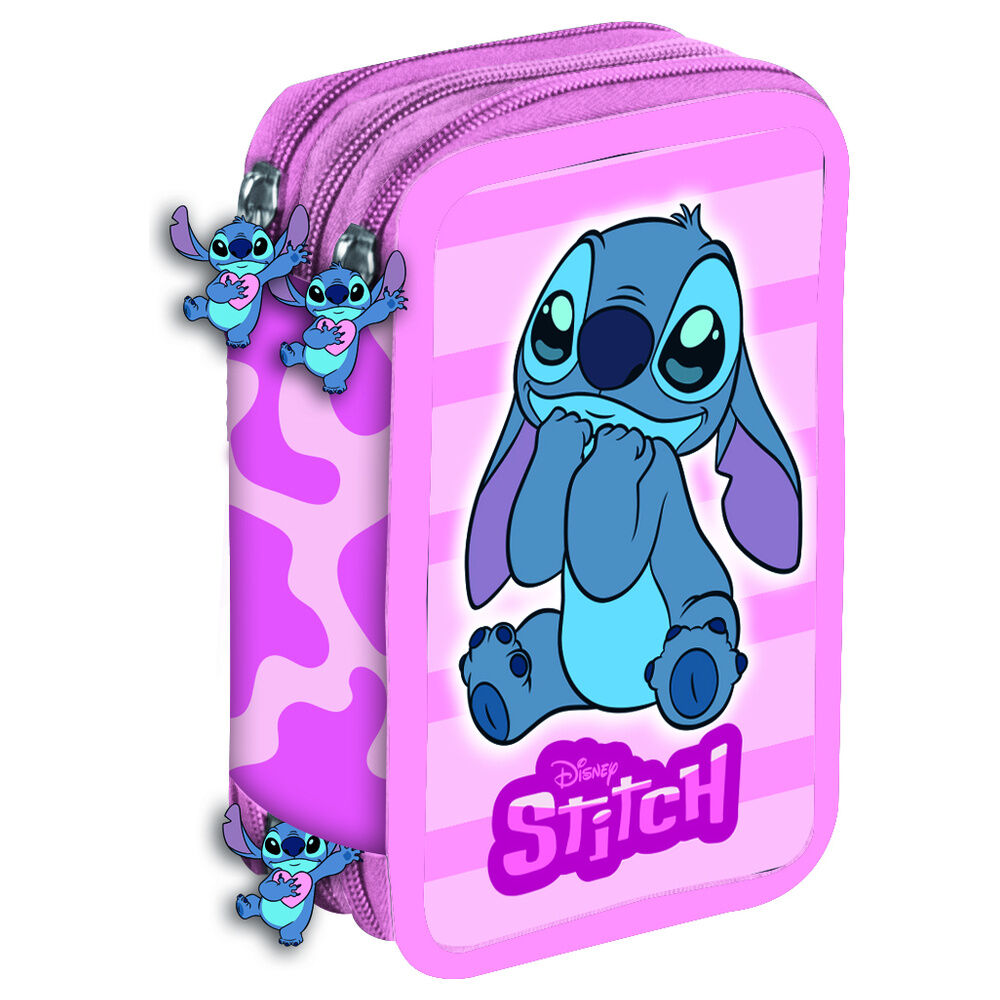 Plumier Lovely Stitch Disney triple Frikytopia