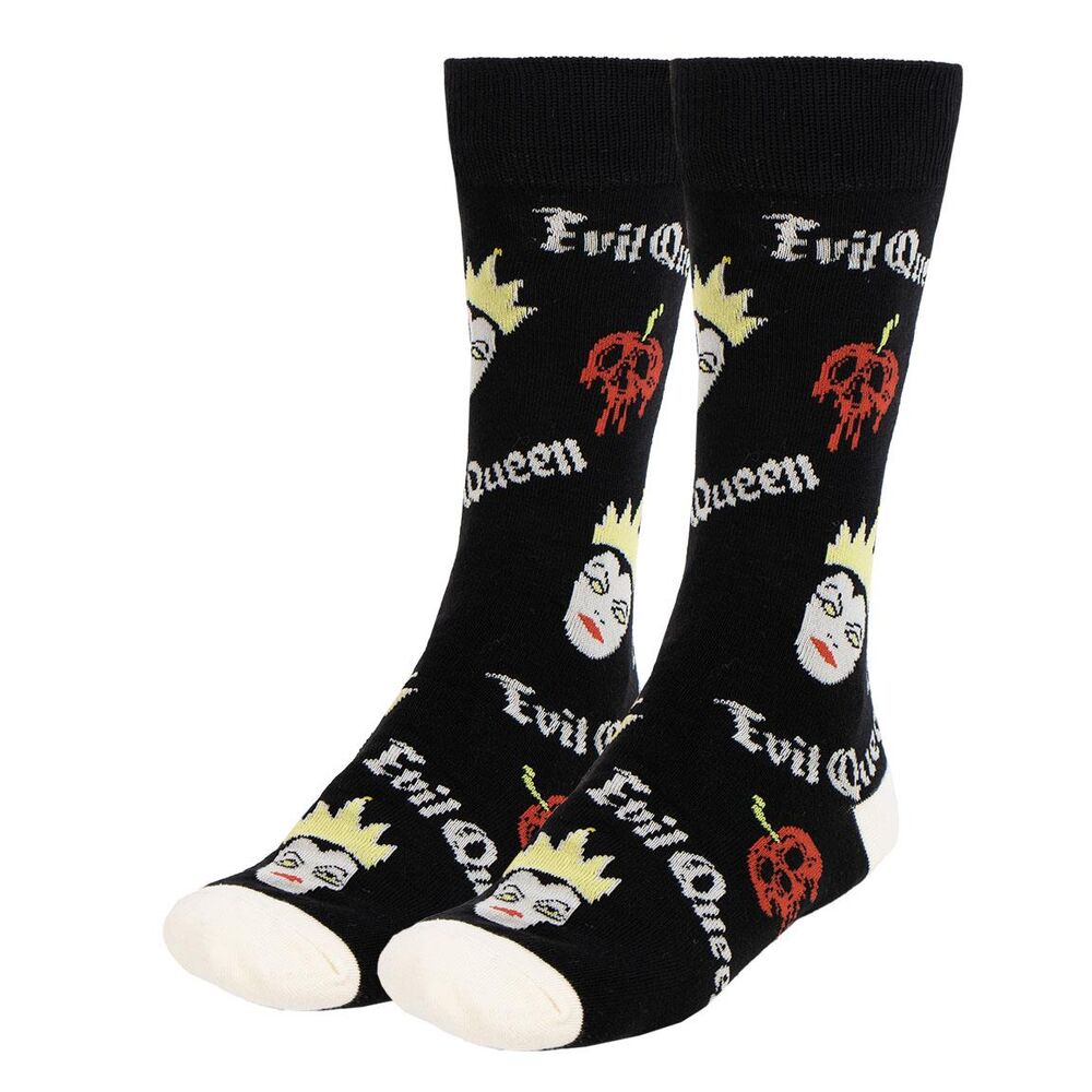 Disney Villains Pack de 3 Pares de calcetines 36-43