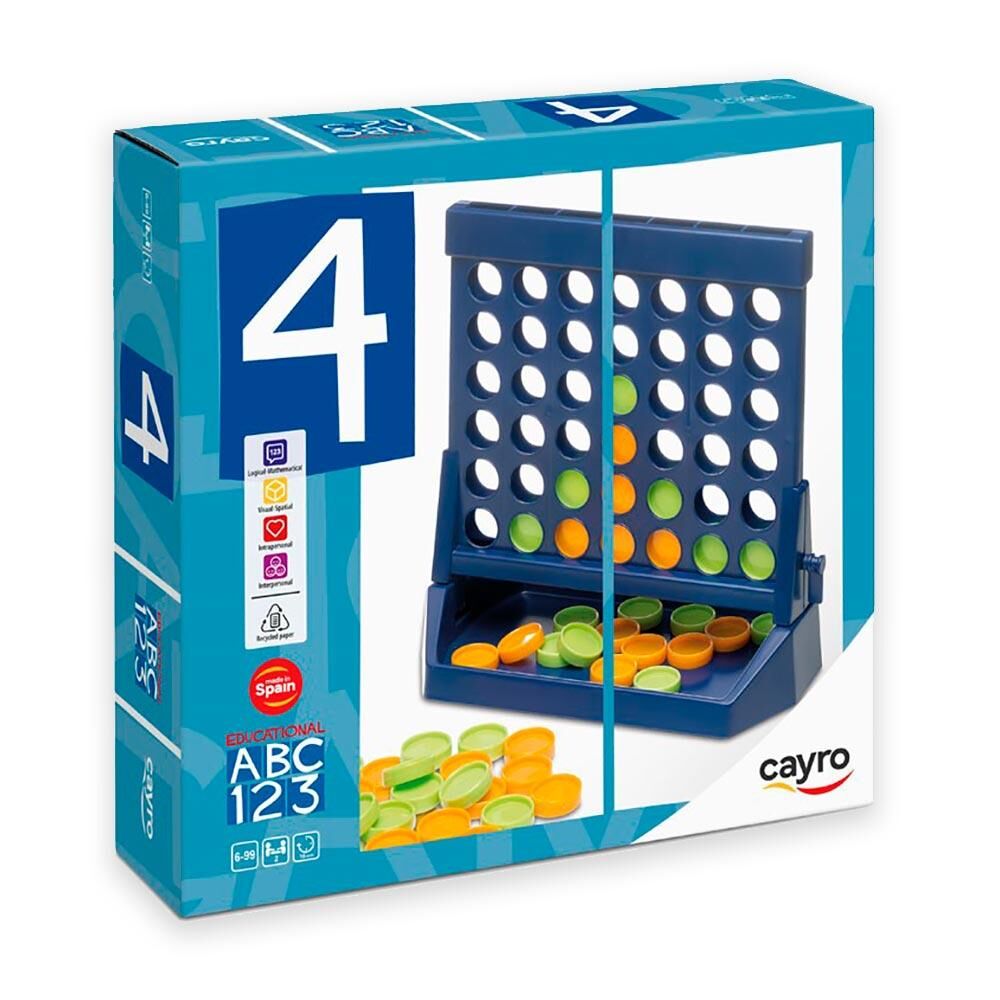 Juego de Mesa Acierta 4 Frikytopia