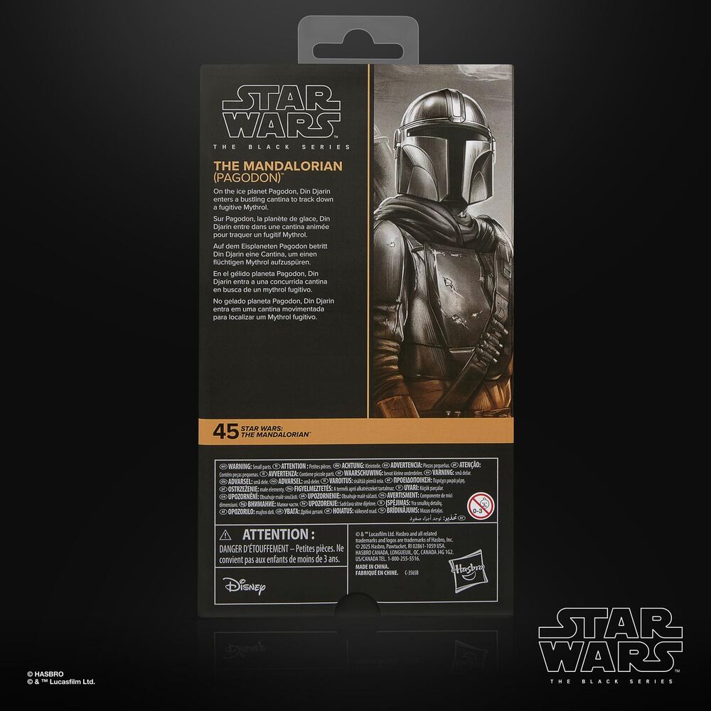 Star Wars: The Mandalorian Black Series Figura The Mandalorian (Pagodon) 15 cm