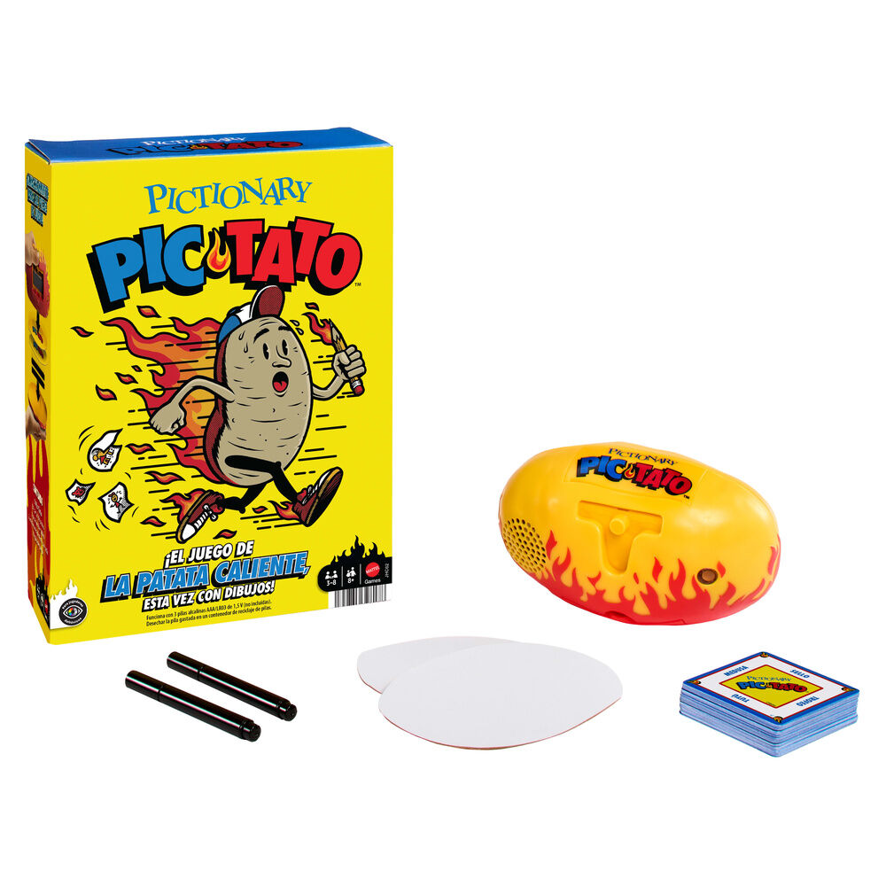 Juego mesa Pic-Tato Pictionary español Frikytopia