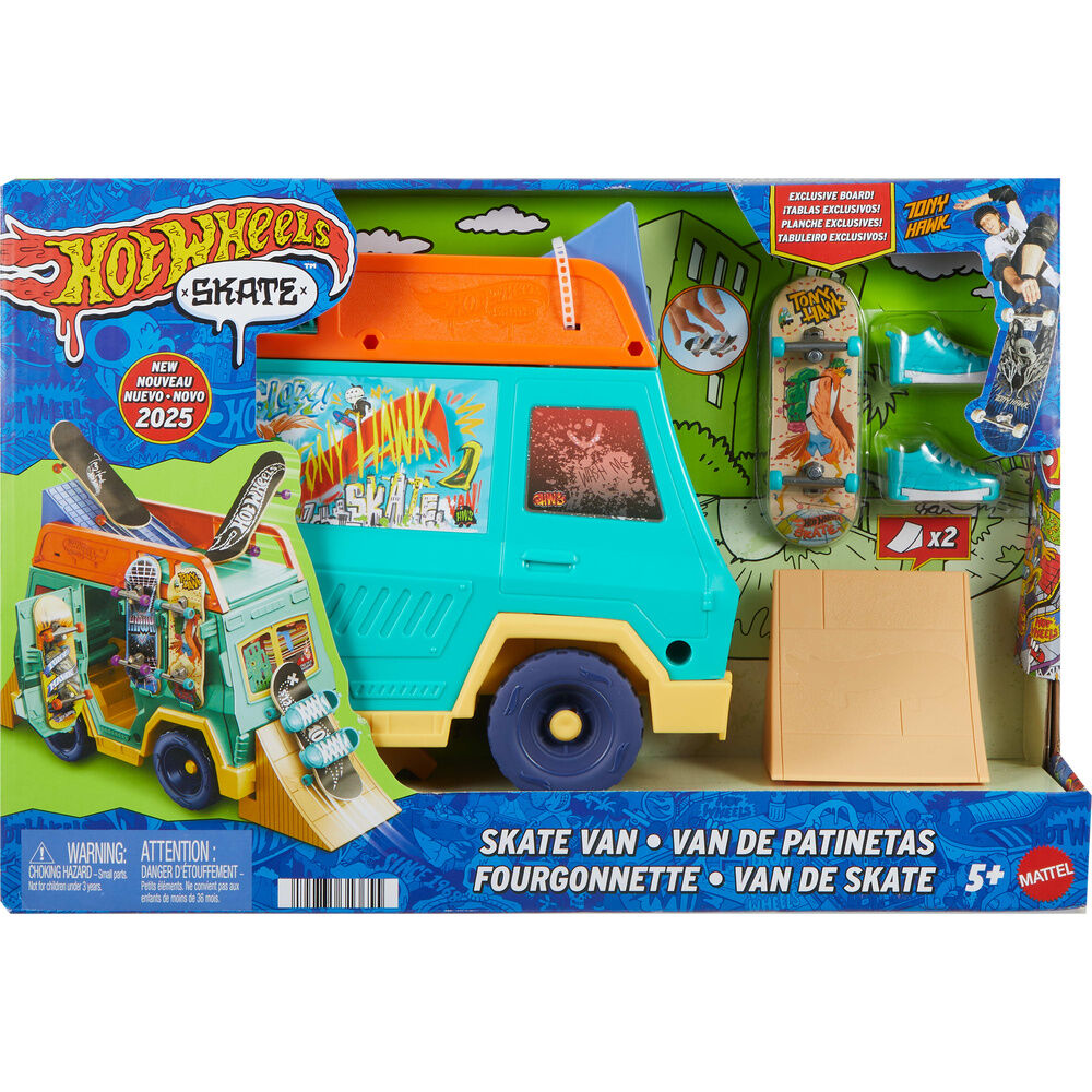 Playset Skate Van Hot Wheels Frikytopia