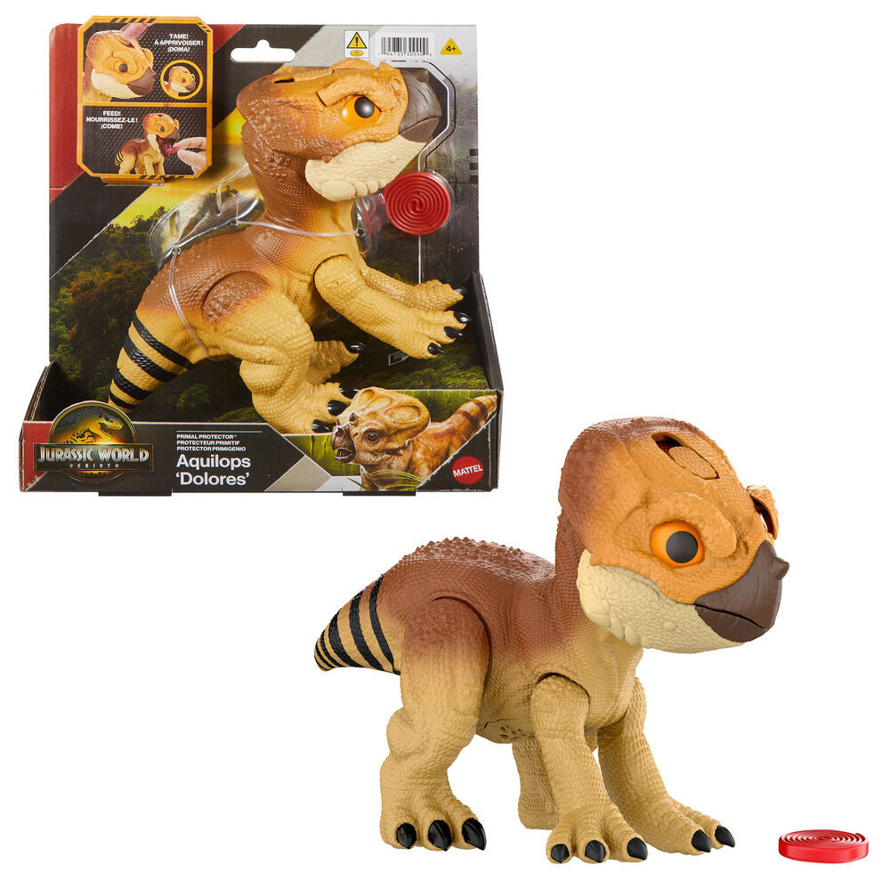 Jurassic World: El renacer Figura interactiva Aquilops Dolores 13 cm