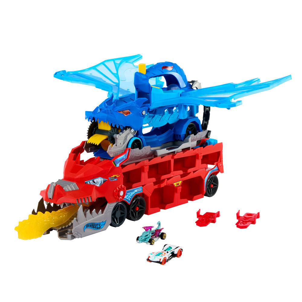 Pista City Dragon Transportador Hot Wheels