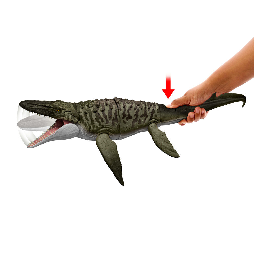 Jurassic World: Rebirth Figura Bite 'n Blast Mosasaurus 65 cm