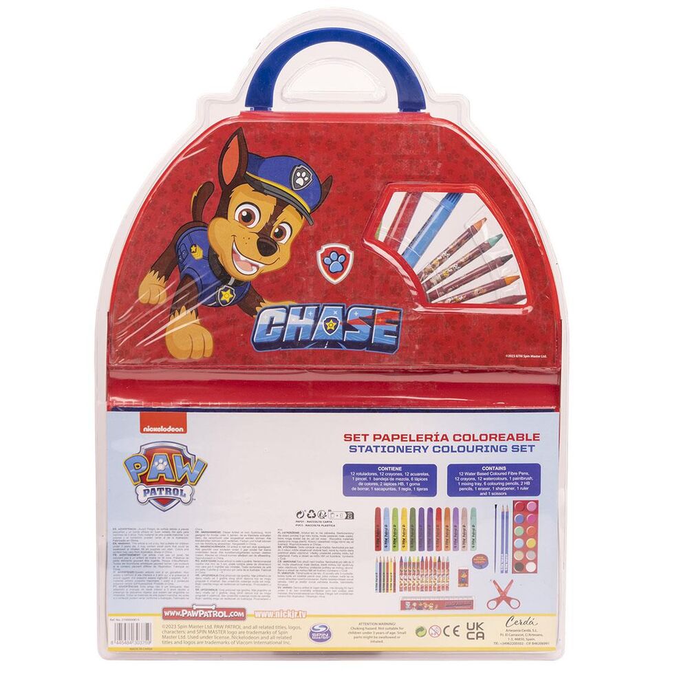 Set Papeleria Patrulla Canina Paw Patrol 50pzs