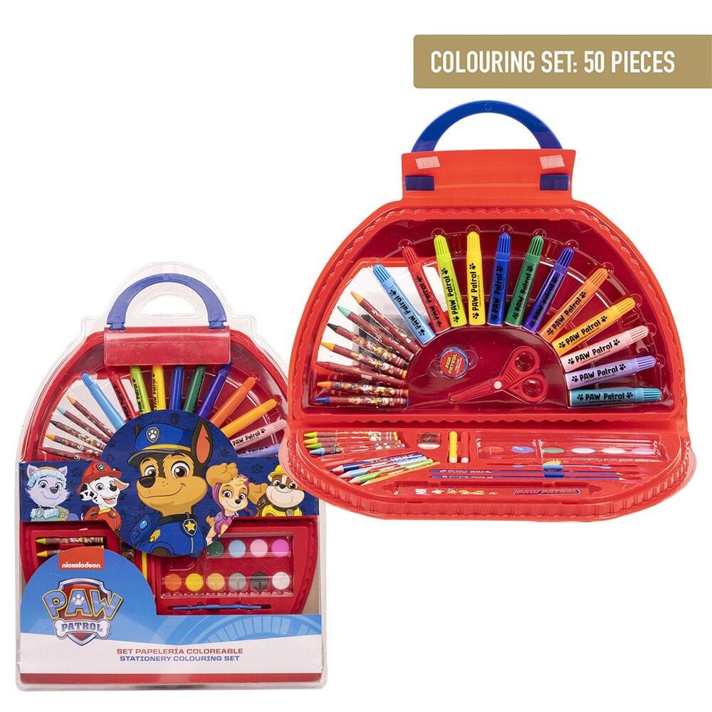 Set Papeleria Patrulla Canina Paw Patrol 50pzs Frikytopia