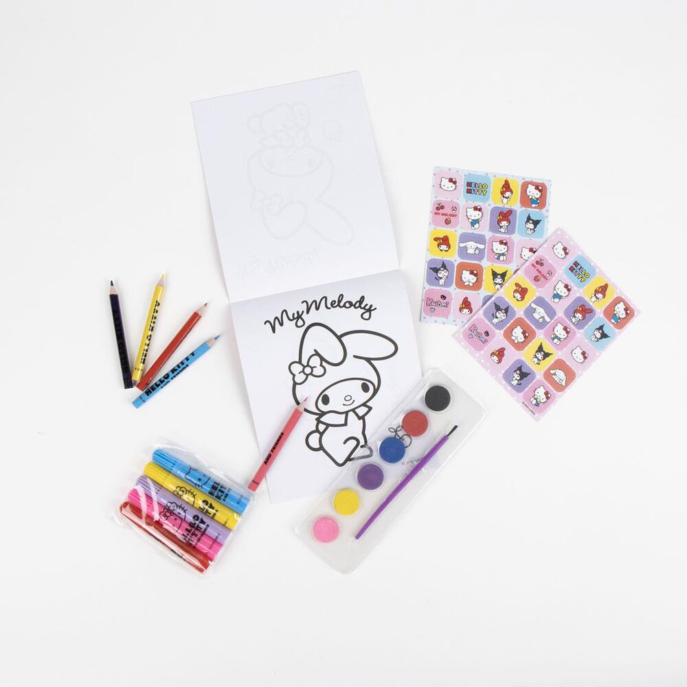 Set papeleria mochila Hello Kitty