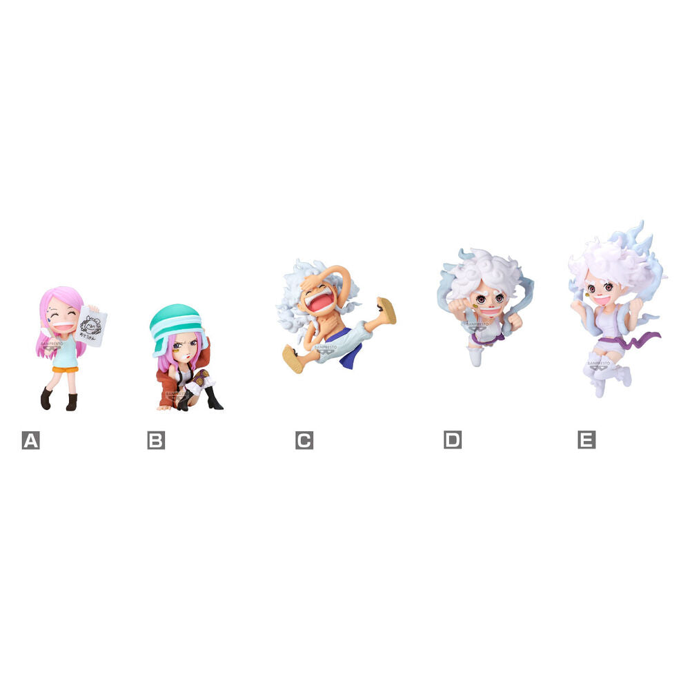 Figura banpresto one piece world collectable 1 unidad aleatoria jewelry bonney history