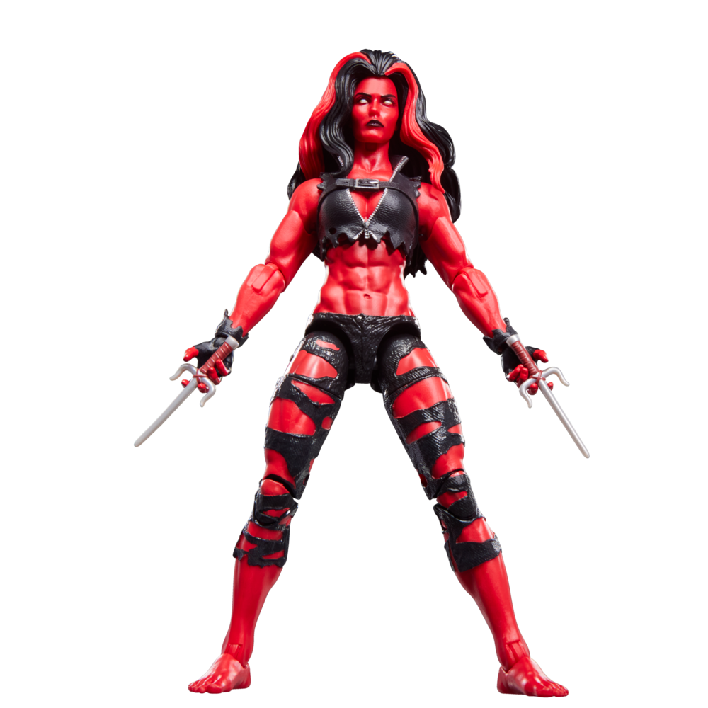 Figura Hulka Roja She-Hulk Marvel Legends 15cm