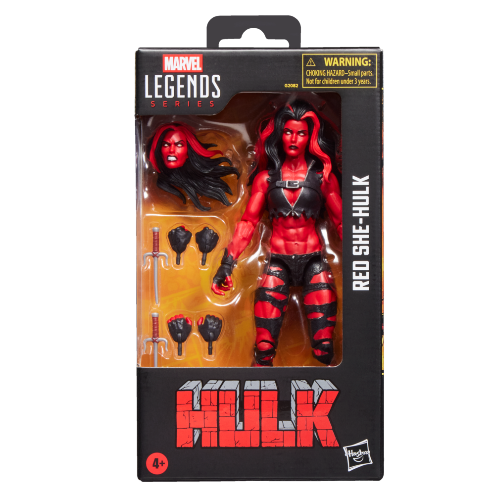 Figura Hulka Roja She-Hulk Marvel Legends 15cm Frikytopia