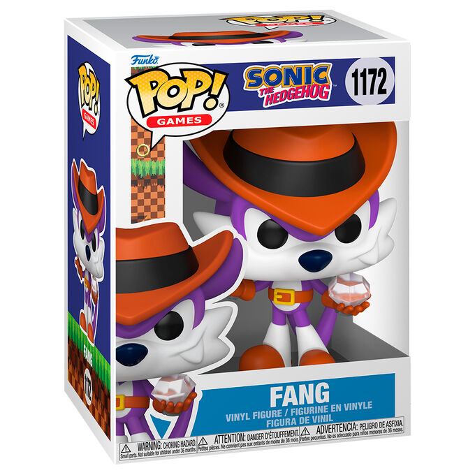 Figura POP Sonic The Hedgehog Fang the Hunter