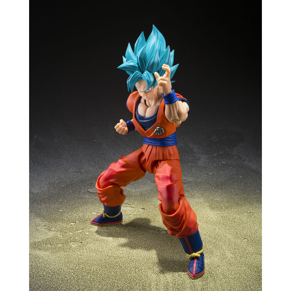 DRAGON BALL SUPER SAIYAN GOD SUPER SAIYAN SON GOKU BLUE POWER S.H.FIGUARTS