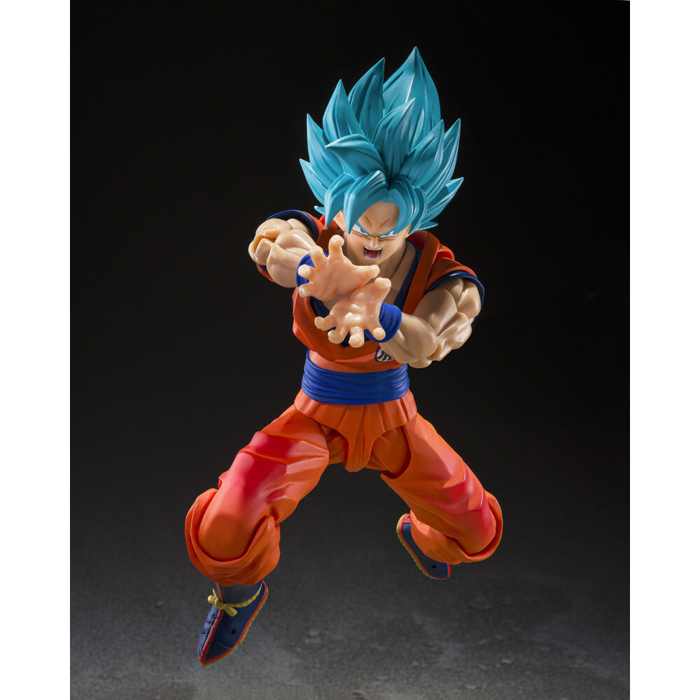 DRAGON BALL SUPER SAIYAN GOD SUPER SAIYAN SON GOKU BLUE POWER S.H.FIGUARTS