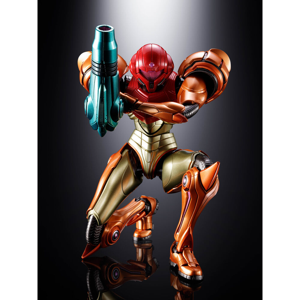 Metroid Prime 4: Beyond Figura Diecast Chogokin Samus Aran LED 21 cm