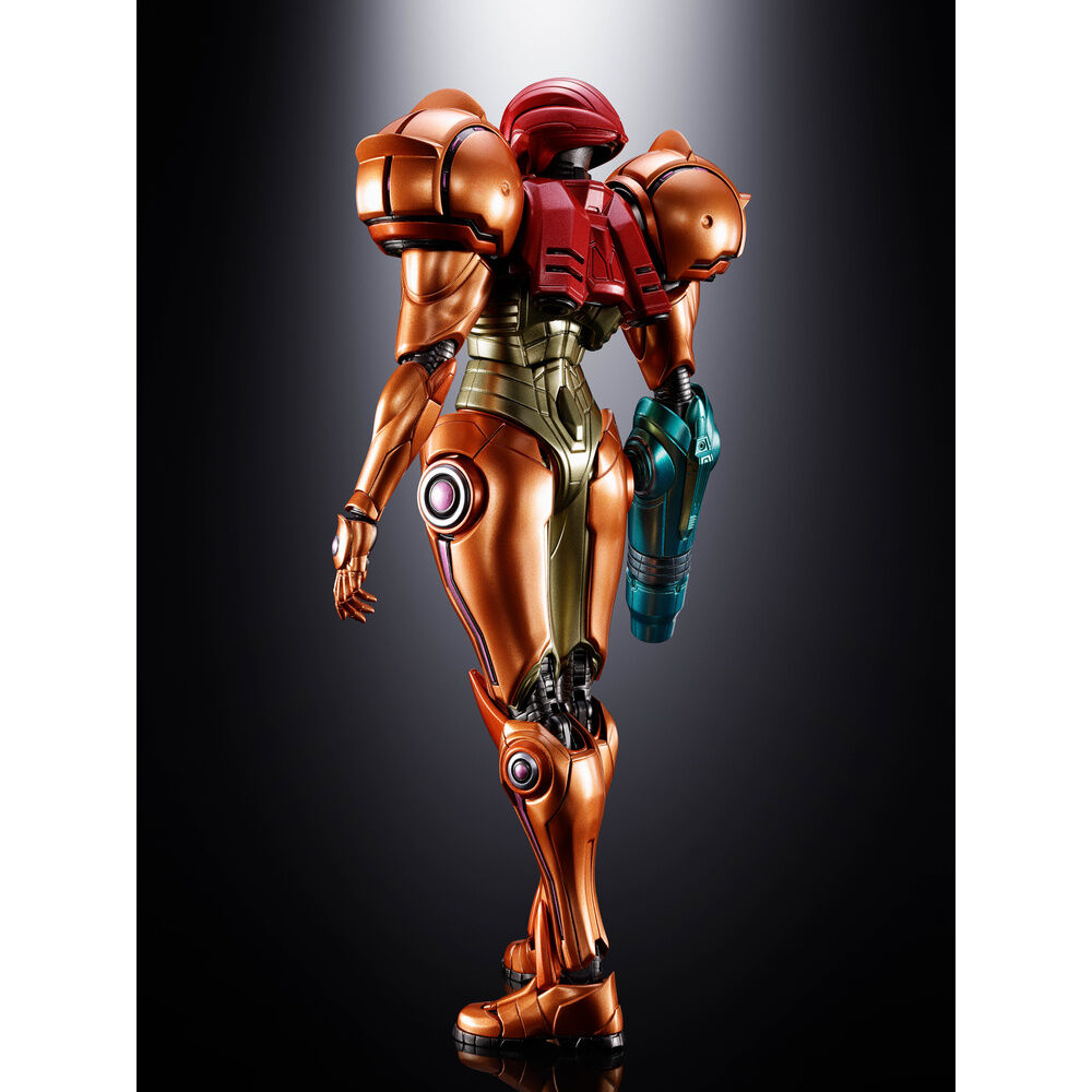 Metroid Prime 4: Beyond Figura Diecast Chogokin Samus Aran LED 21 cm