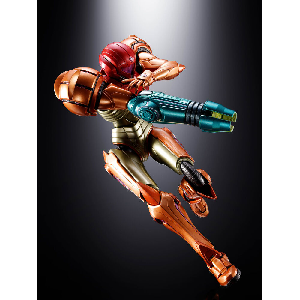 Metroid Prime 4: Beyond Figura Diecast Chogokin Samus Aran LED 21 cm
