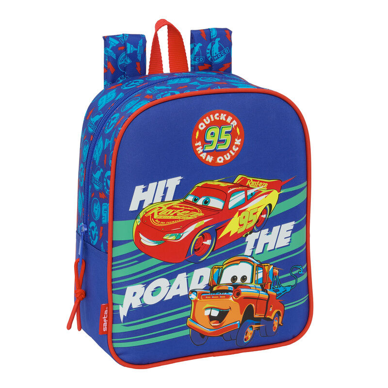 Mochila Cars Disney Pixar 27cm adaptable Frikytopia