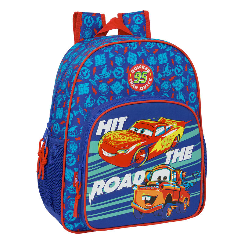 Mochila Cars Disney Pixar 38cm adaptable Frikytopia