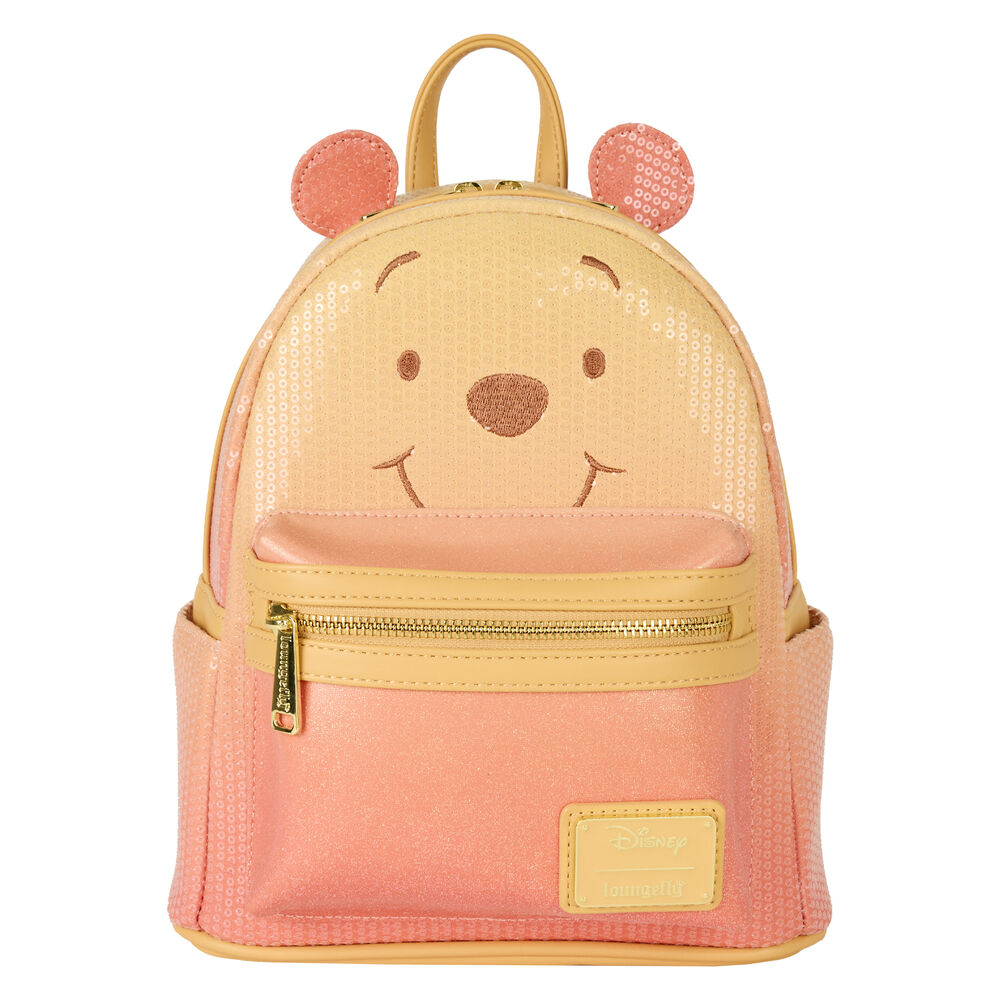 Winnie the Pooh by Loungefly Mochila Mini Sequin Glitter