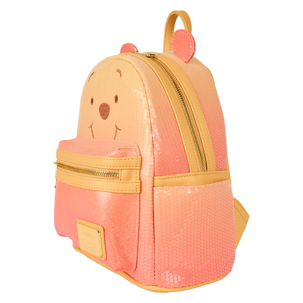 Winnie the Pooh by Loungefly Mochila Mini Sequin Glitter