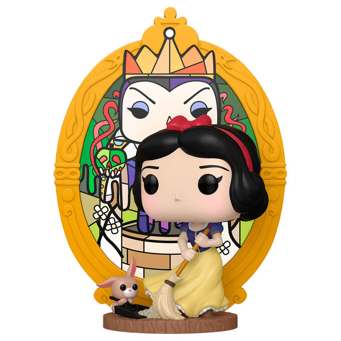 Figura POP Deluxe Disney Snow White Blancanieves Evil Queen Stained Glass Frikytopia