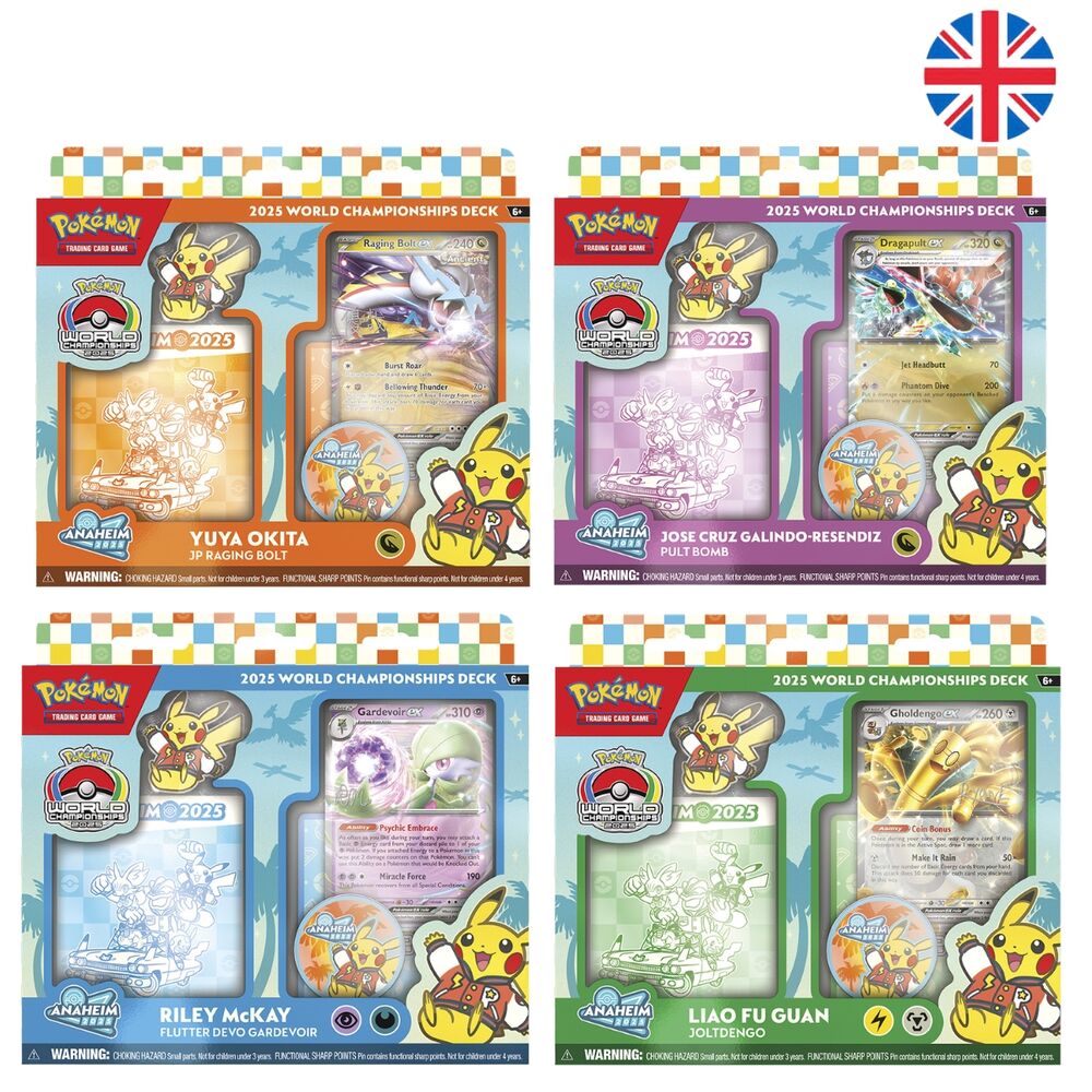 Juego cartas World Championship Decks Q2 Pokemon ingles surtido Frikytopia